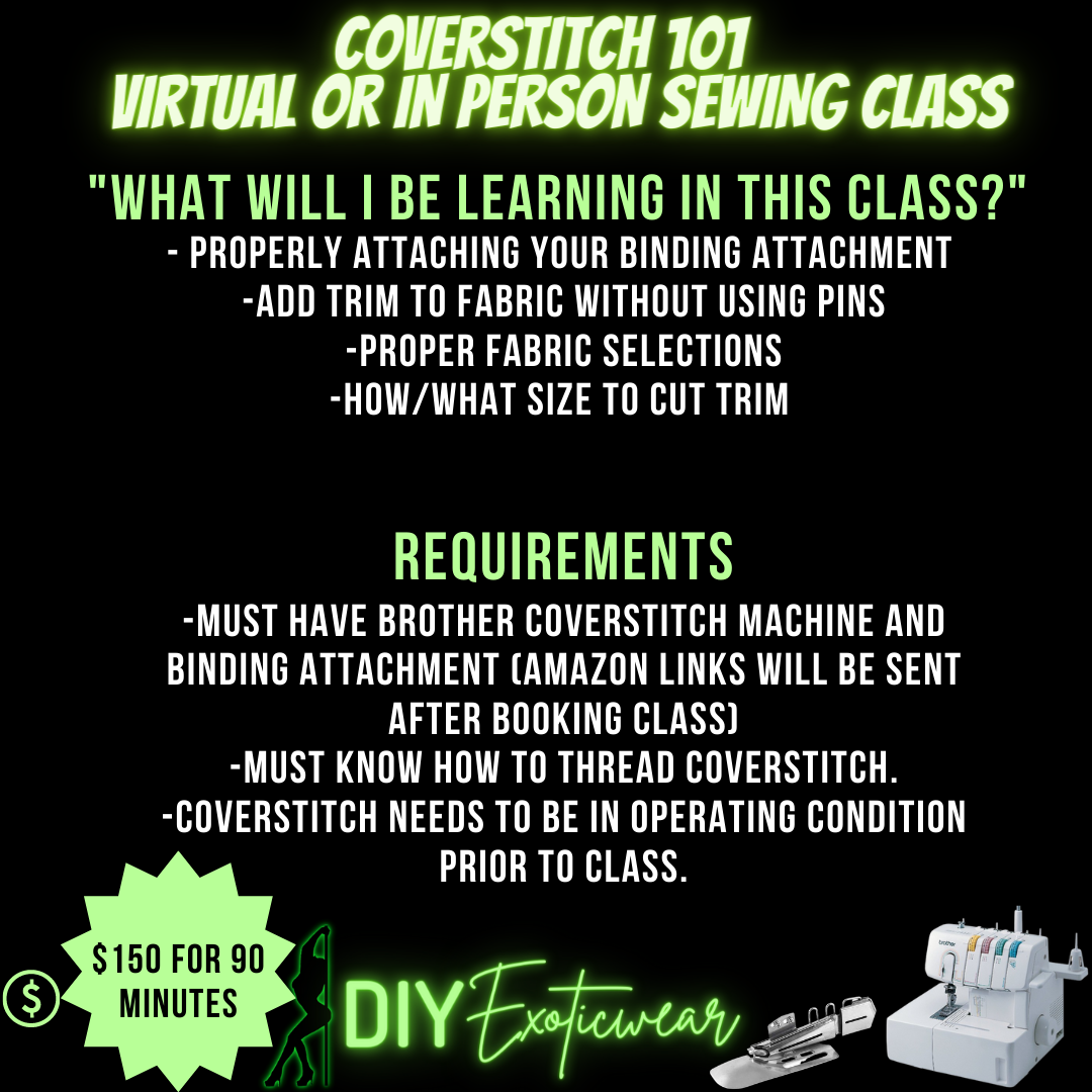 Coverstitch 101 *VIRTUAL*