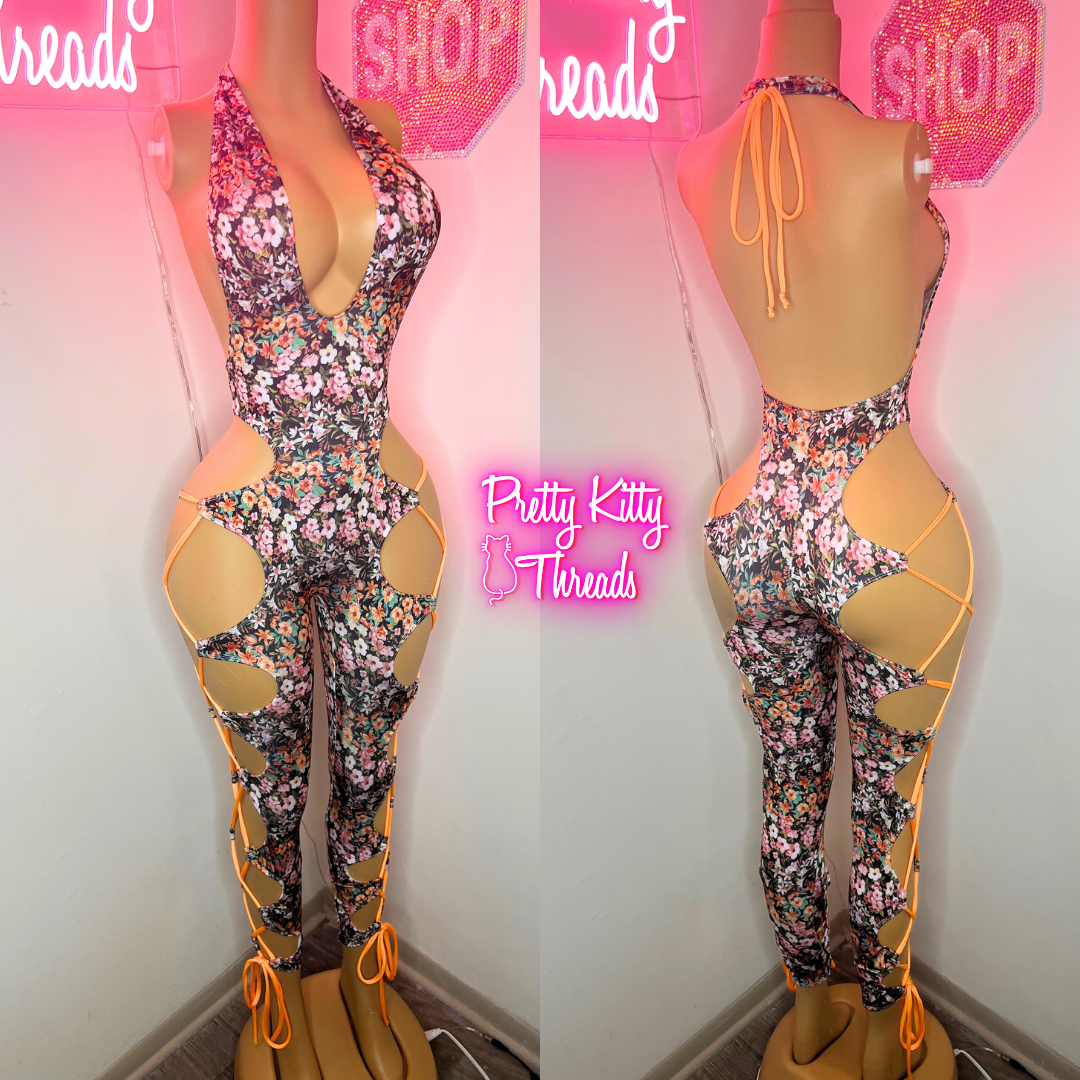 Cutout Jumpsuit PDF Pattern *NO INSTRUCTIONS*