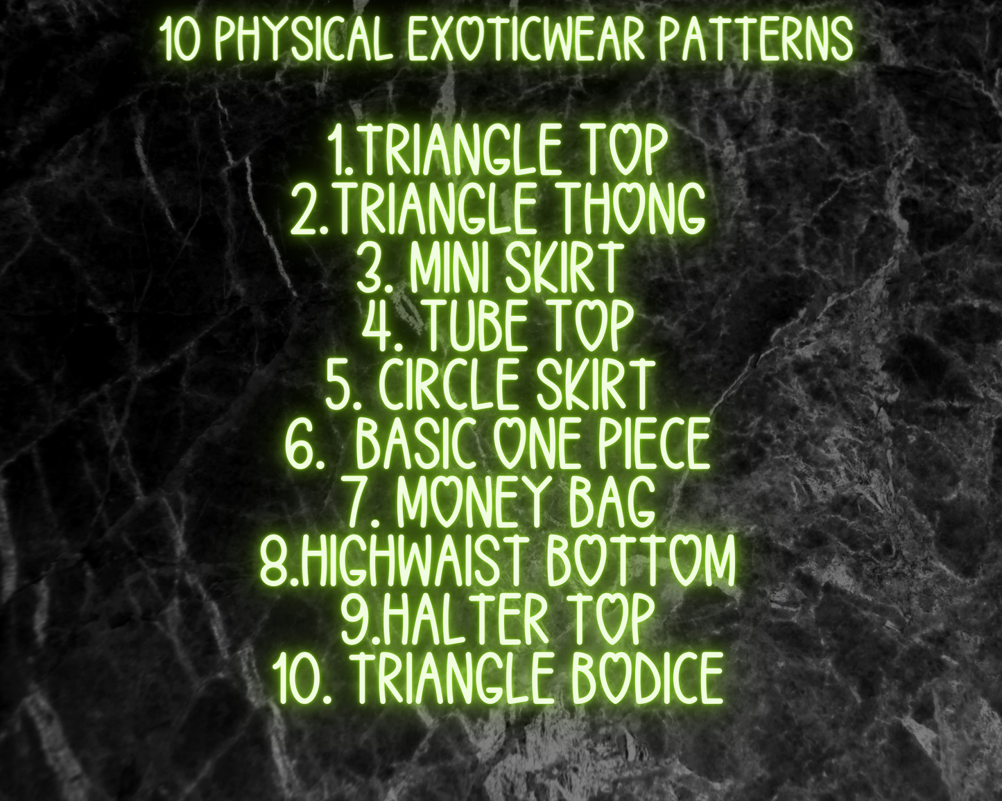 10 Physical Pattern Bundle